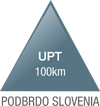 UPT logo napis 100